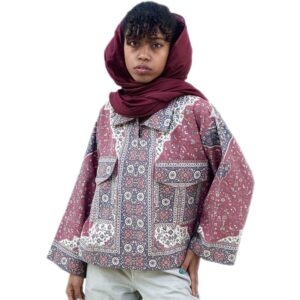 تونیک زنانه طرح فرش سنتی