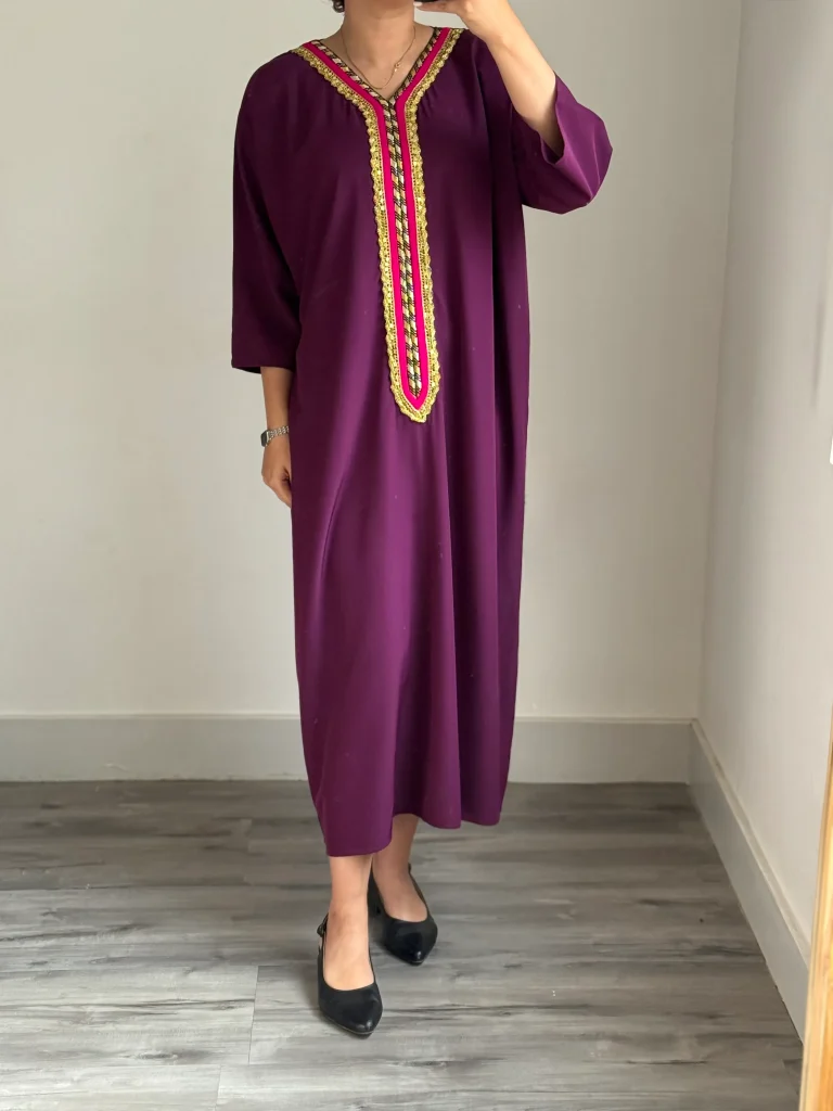 لباس زنانه گشاد خنک نخی با طراحی ایرانی مناسب تابستان